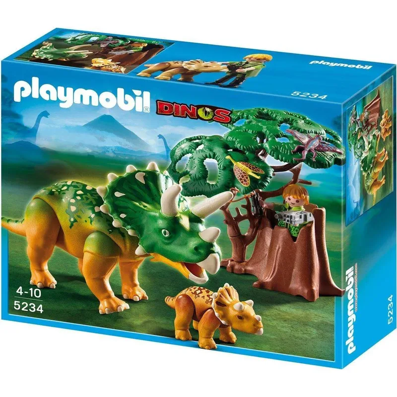PLAYMOBIL® 5234 Dinos Triceratops mit Baby van Playmobil – productfoto