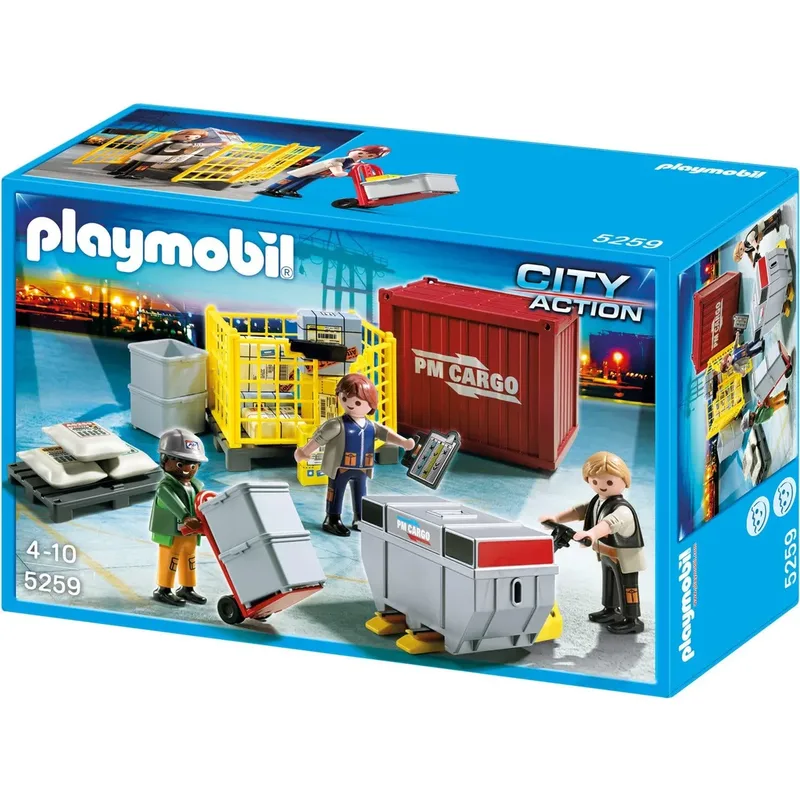 PLAYMOBIL® 5259 City Action CARGO-Team mit Ladegut by Playmobil – product photo