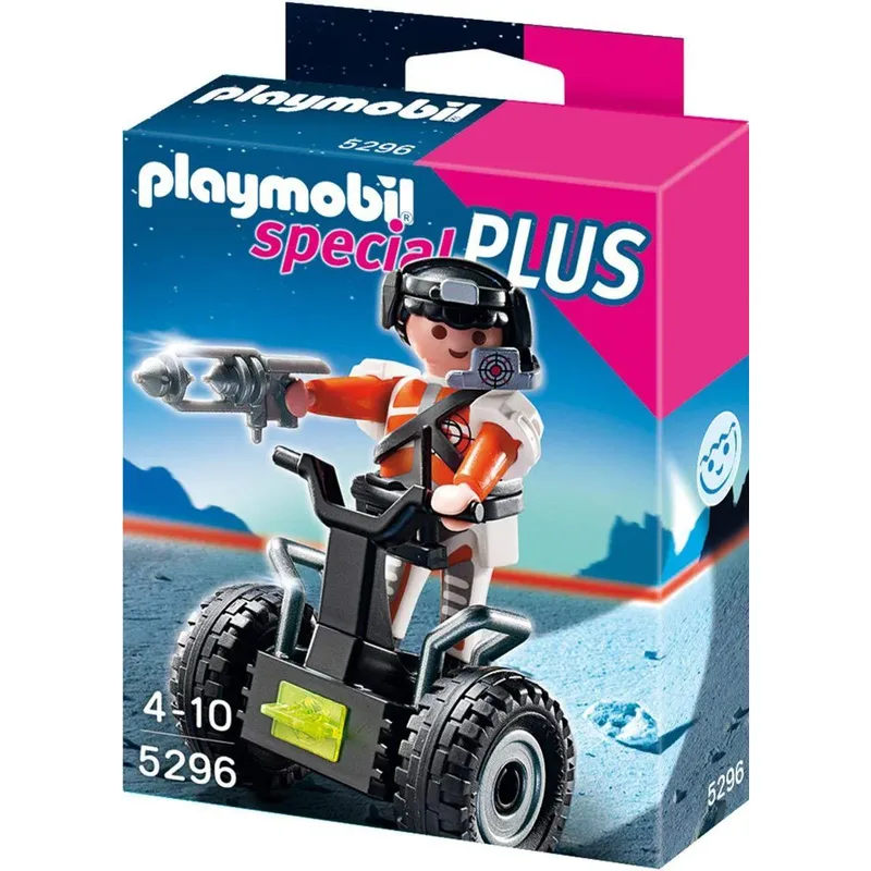 PLAYMOBIL® 5296 Top Agent mit Balance-Racer by Playmobil – product photo