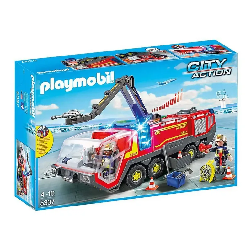 PLAYMOBIL® 5337 Flughafenlöschfahrzeug mit Licht und Sound van Playmobil – productfoto
