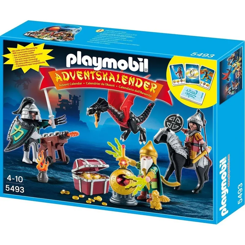 PLAYMOBIL® 5493 - Adventskalender Kampf um den Drachenschatz by Playmobil – product photo