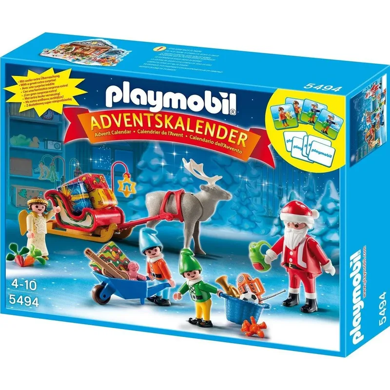 PLAYMOBIL® 5494 - Adventskalender Weihnachtsmann by Playmobil – product photo