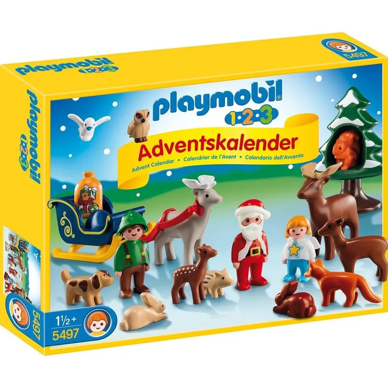 PLAYMOBIL® 5497 - Adventskalender Waldweihnacht by Playmobil – product photo
