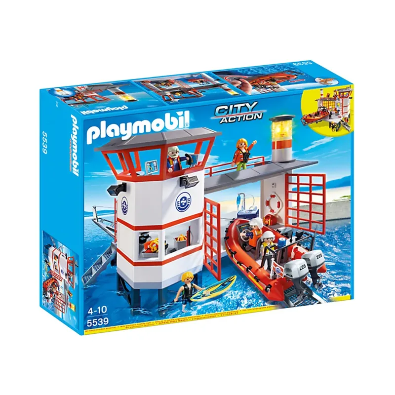 PLAYMOBIL® 5539 Küstenwachstation mit Leuchtturm van Playmobil – productfoto