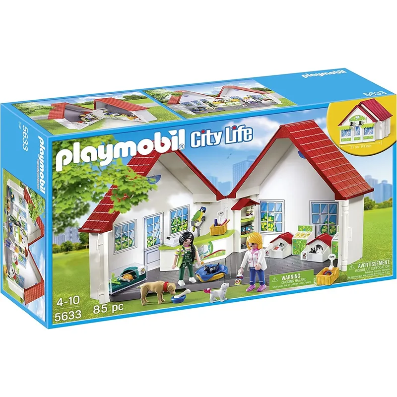 PLAYMOBIL® 5633 City Life - Tierhandlung mit Gebäude by Playmobil – product photo