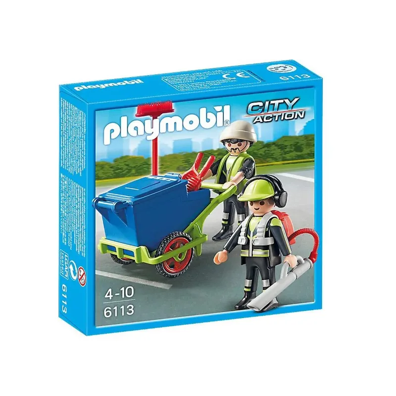 PLAYMOBIL® 6113 Stadtreinigungs-Team by Playmobil – product photo