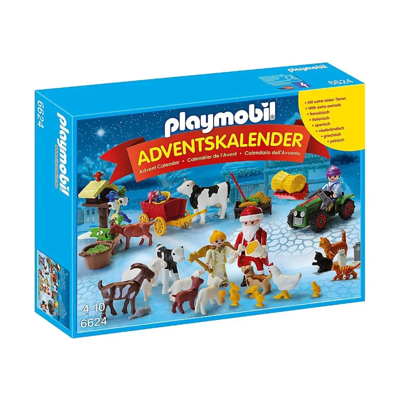 PLAYMOBIL® 6624 - Adventskalender Weihnacht auf dem Bauernhof by Playmobil – product photo