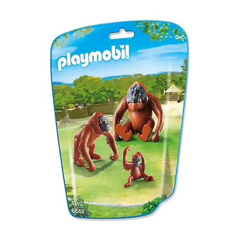 PLAYMOBIL® 6648 2 Orang-Utans mit Baby van Playmobil – productfoto