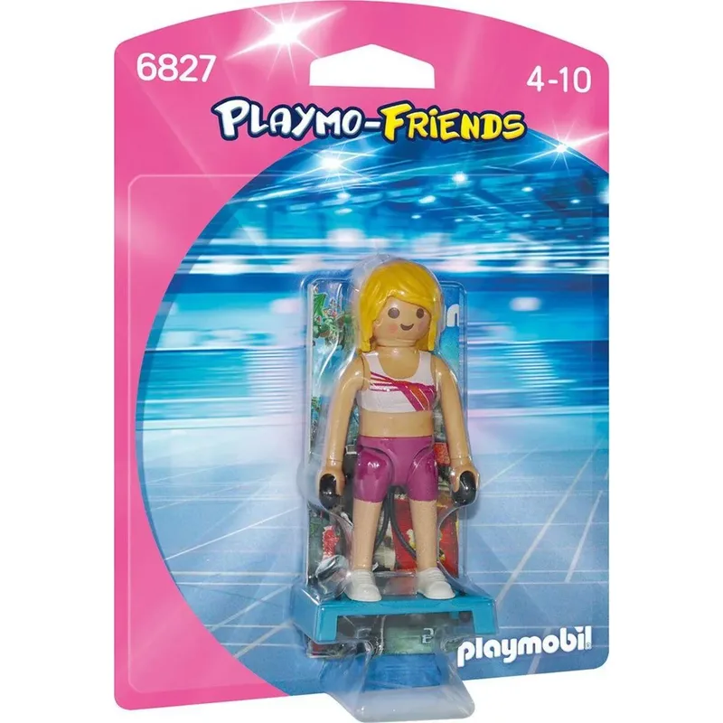 PLAYMOBIL® 6827 Fitnesstrainerin de Playmobil – photo du produit