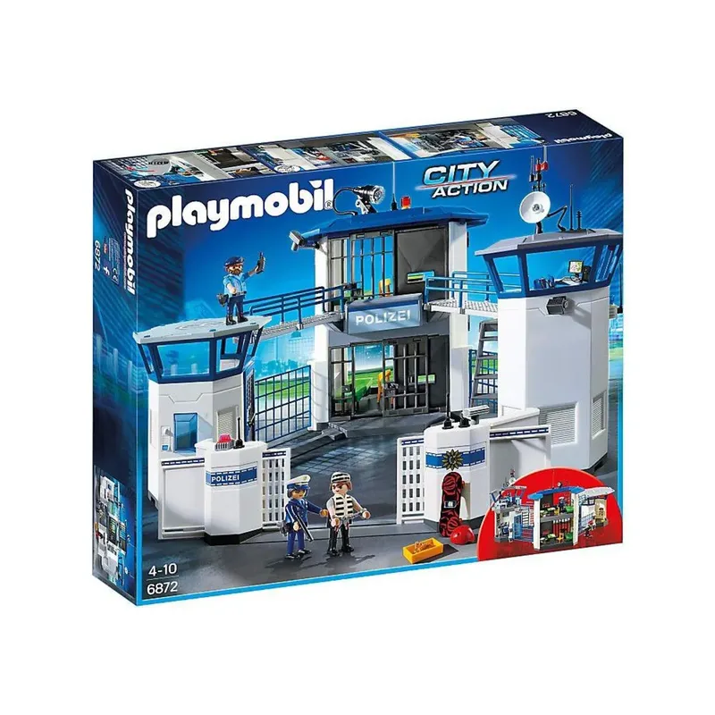 PLAYMOBIL® 6872 City Action Polizei-Kommandozentrale mit Gefängnis by Playmobil – product photo