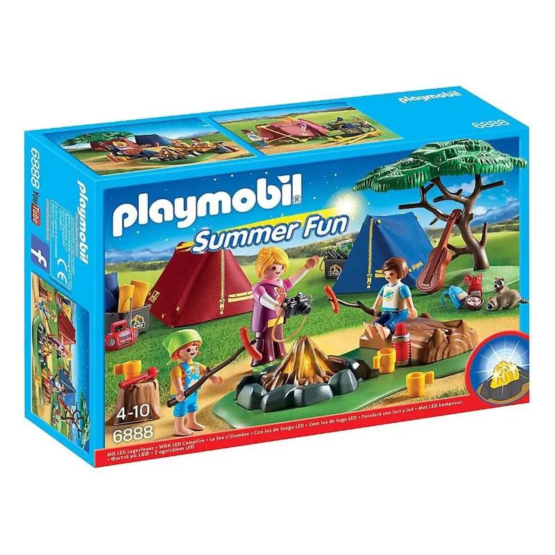 PLAYMOBIL® 6888 Zeltlager mit LED-Lagerfeuer van Playmobil – productfoto