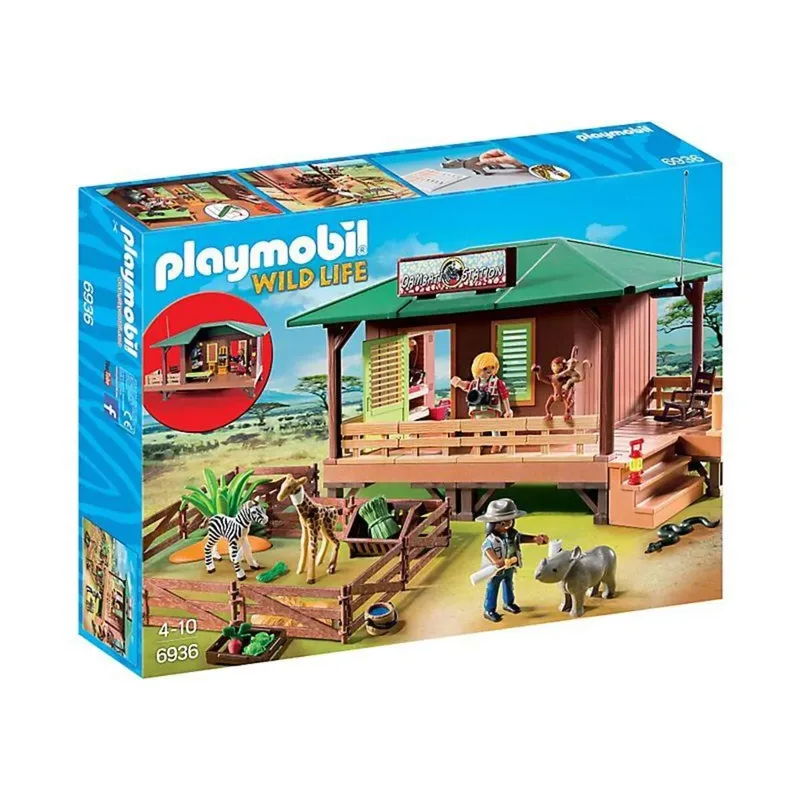 PLAYMOBIL® 6936 Rangerstation mit Tieraufzucht van Playmobil – productfoto