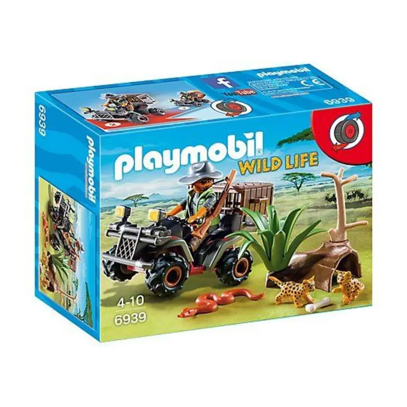 PLAYMOBIL® 6939 Wilderer mit Quad van Playmobil – productfoto
