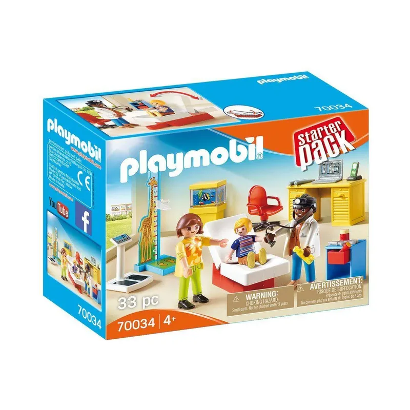 PLAYMOBIL® 70034 StarterPack Beim Kinderarzt van Playmobil – productfoto