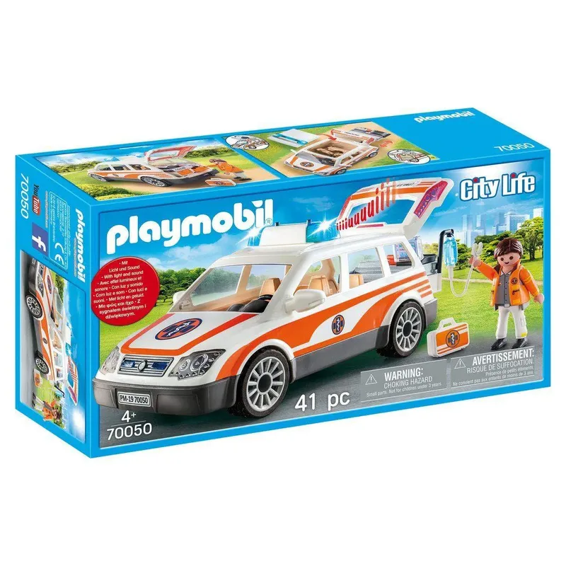 PLAYMOBIL® 70050 City Life Notarzt-PKW mit Licht und Sound van Playmobil – productfoto