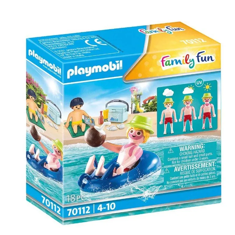 PLAYMOBIL® 70112 Family Fun Badegast mit Schwimmreifen by Playmobil – product photo