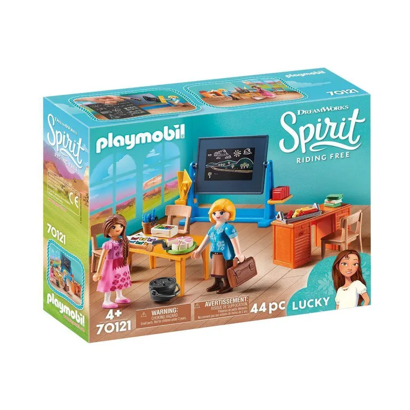 PLAYMOBIL® 70121 Spirit Riding Free Schulzimmer von Miss Flores by Playmobil – product photo
