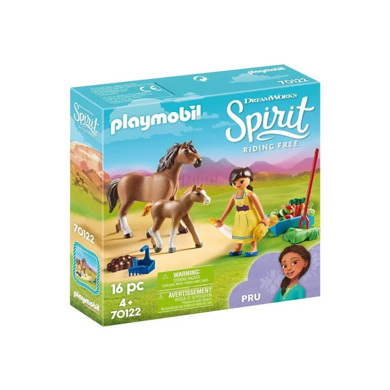 PLAYMOBIL® 70122 Spirit Riding Free Pru mit Pferd und Fohlen by Playmobil – product photo