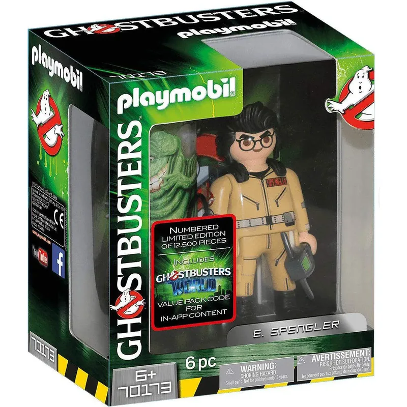 PLAYMOBIL® 70173 Ghostbusters™ Sammlerfigur E. Spengler van Playmobil – productfoto