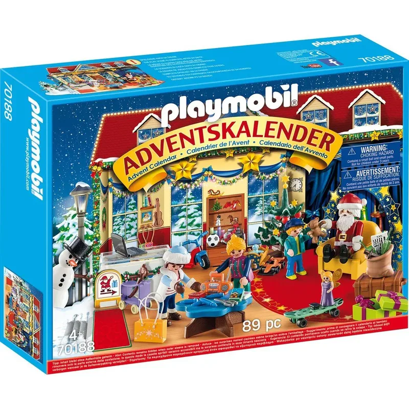 PLAYMOBIL® 70188 - Christmas - Adventskalender "Weihnachten im Spielwarengeschäft" by Playmobil – product photo