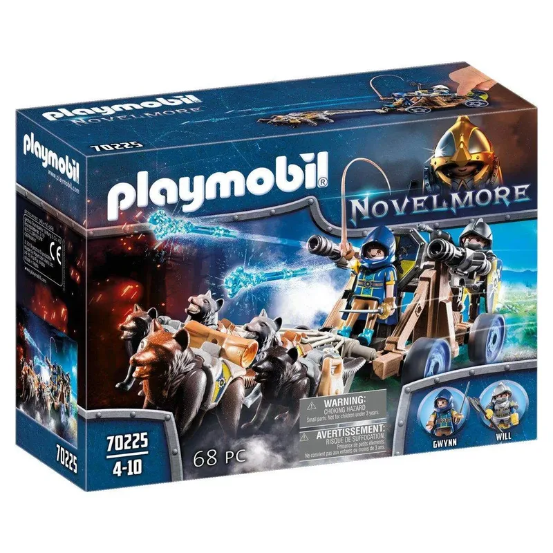 PLAYMOBIL® 70225 Novelmore Wolfsgespann und Wasserkanone by Playmobil – product photo