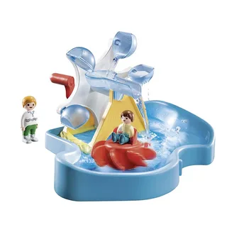 PLAYMOBIL® 70268 1.2.3 Aqua Wasserrad mit Karussell de Playmobil – photo du produit 2 sur 4