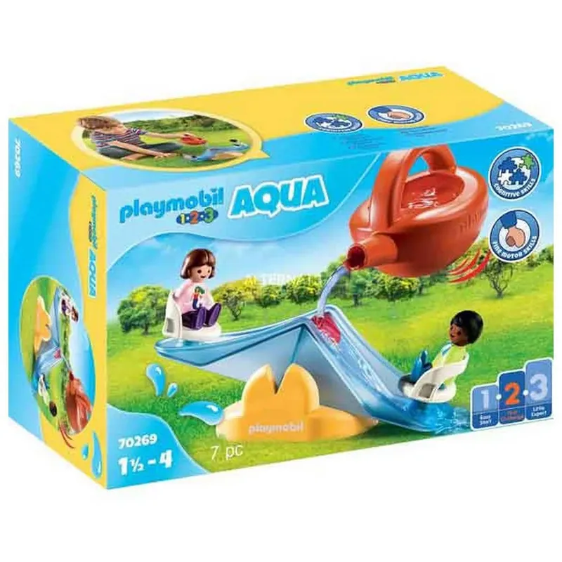 Playmobil 70269 1.2.3 Balançoire D´eau Avec Arrosoir de Playmobil – photo du produit 2 sur 2