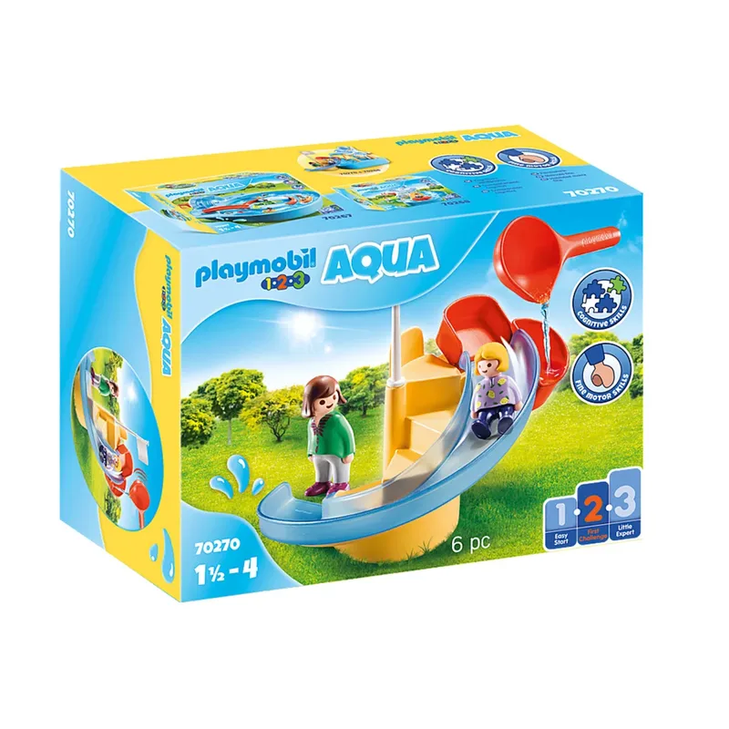 PLAYMOBIL® 70270 1.2.3 / Aqua Wasserrutsche by Playmobil – product photo
