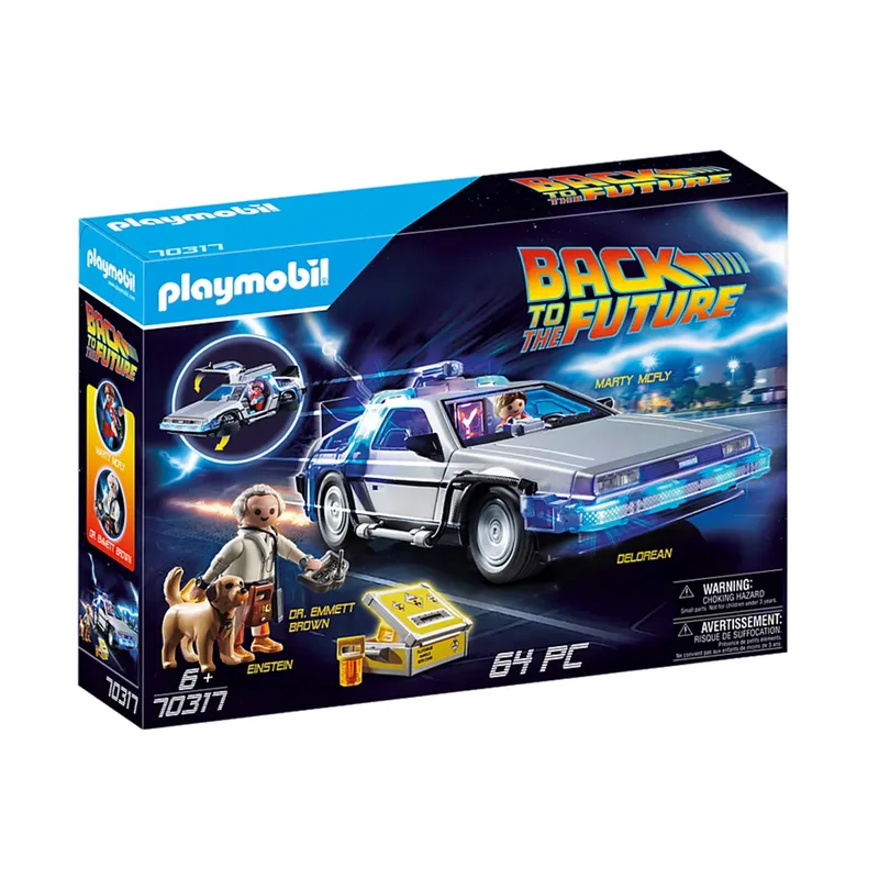 PLAYMOBIL® 70317 Back to the Future DeLorean Bestseller by Playmobil – product photo