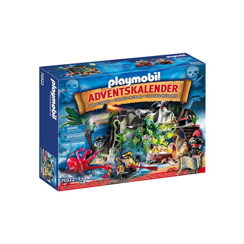 PLAYMOBIL® 70322 - Adventskalender Schatzsuche in der Piratenbucht by Playmobil – product photo