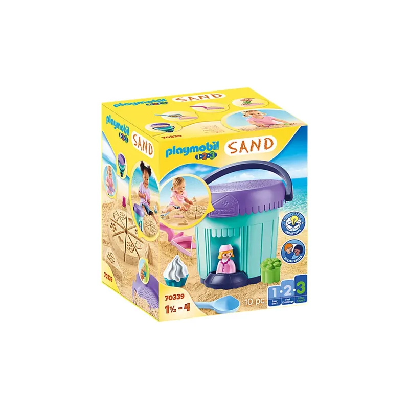 PLAYMOBIL® 70339 1.2.3 Sand Kreativset Sandbäckerei van Playmobil – productfoto