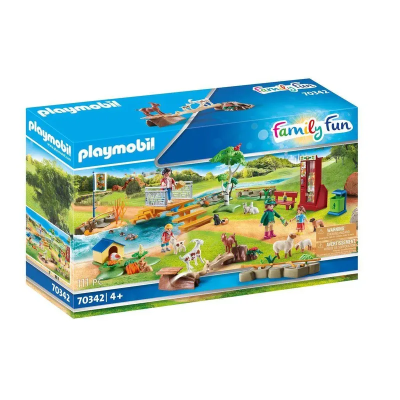 PLAYMOBIL® 70342 Family-Fun Erlebnis-Streichelzoo de Playmobil – photo du produit