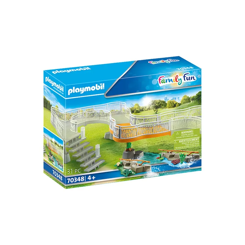 PLAYMOBIL® 70348 Family Fun Erweiterungsset Erlebnis-Zoo de Playmobil – photo du produit