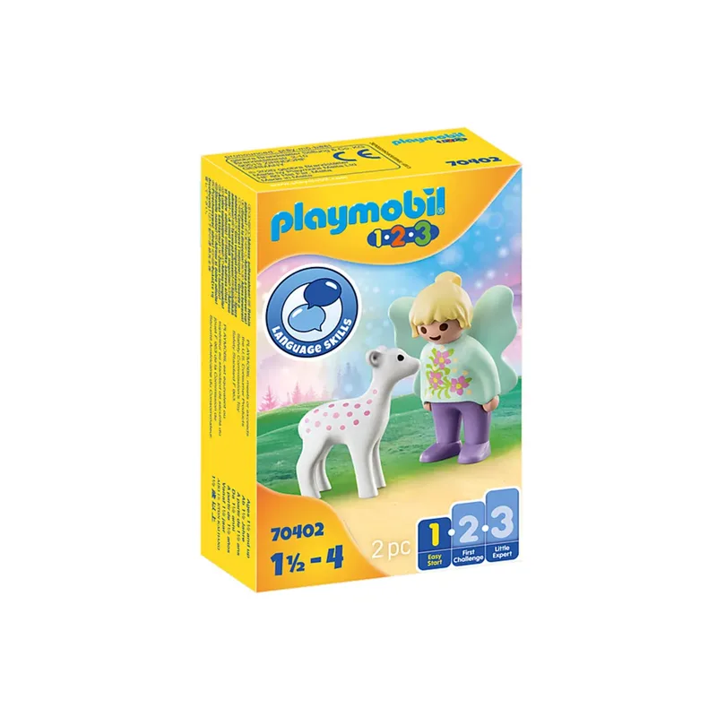 PLAYMOBIL® 70402 1.2.3 Feenfreundin mit Rehkitz van Playmobil – productfoto