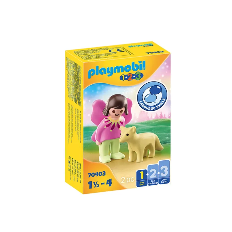PLAYMOBIL® 70403 1.2.3 Feenfreundin mit Fuchs van Playmobil – productfoto