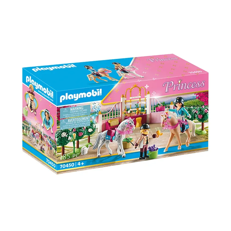 PLAYMOBIL® 70450 Princess Reitunterricht im Pferdestall Neuheit von Playmobil – Produktfoto