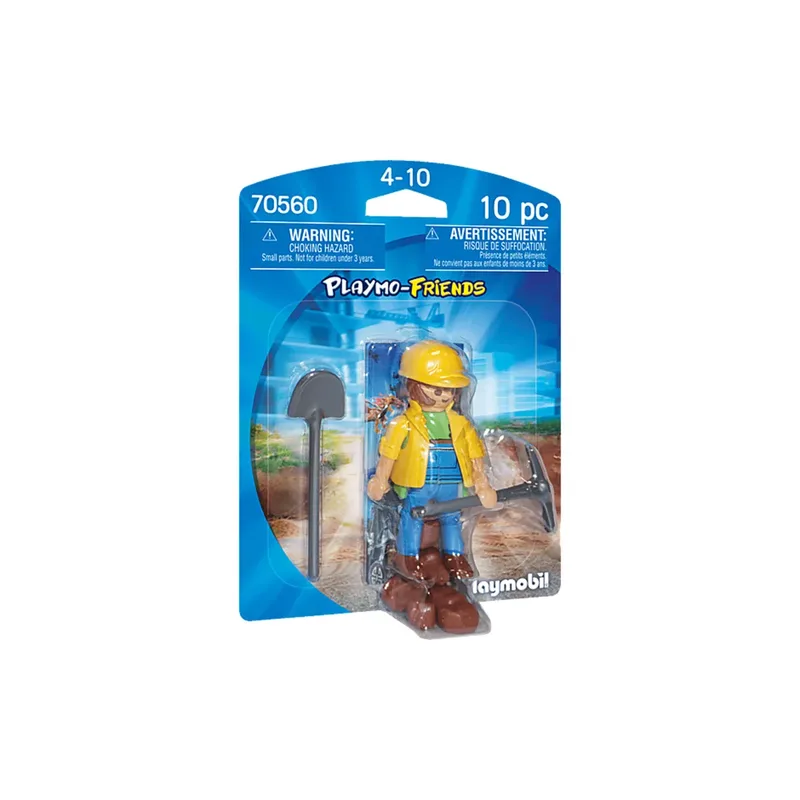 PLAYMOBIL® 70560 Bauarbeiter de Playmobil – photo du produit