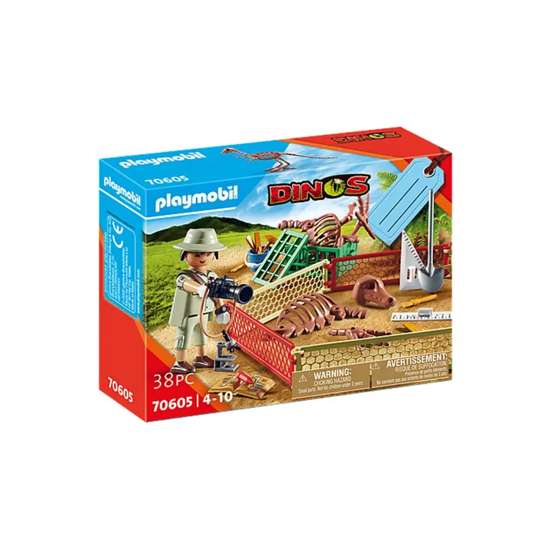 PLAYMOBIL® 70605 Dinos Geschenkset "Paläontologe" van Playmobil – productfoto