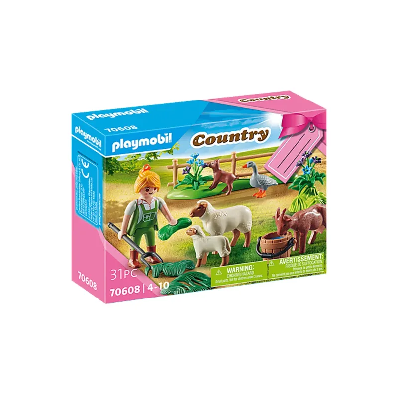 PLAYMOBIL® 70608 Country Geschenkset "Bäuerin mit Weidetieren" by Playmobil – product photo