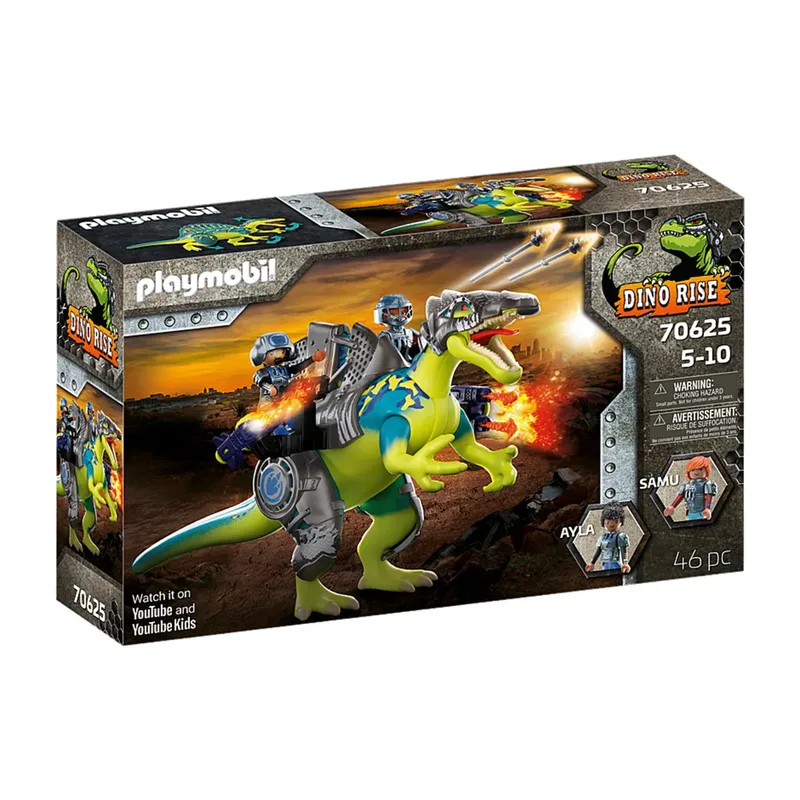 PLAYMOBIL® 70625 Dino Rise - Spinosaurus: Doppelte Verteidigungs-Power by Playmobil – product photo