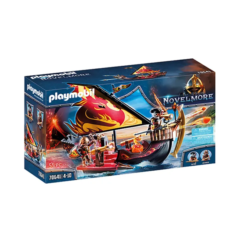 PLAYMOBIL® 70641 Novelmore Burnham Raiders Feuerschiff van Playmobil – productfoto