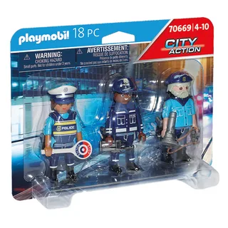 PLAYMOBIL® 70669 City Action Figurenset Polizei fra Playmobil – produktbillede 2 af 2