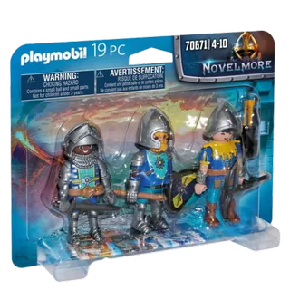PLAYMOBIL® 70671 Novelmore 3er Set Novelmore Ritter fra Playmobil – produktbillede 2 af 2