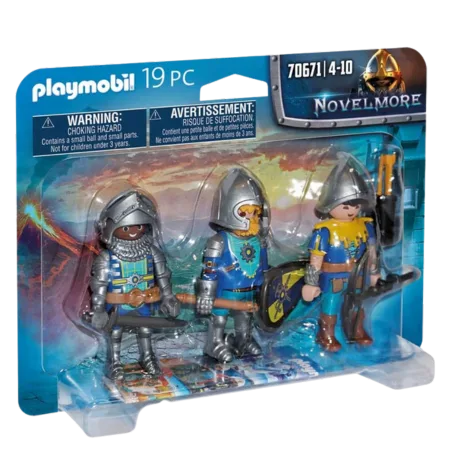 PLAYMOBIL® 70671 Novelmore 3er Set Novelmore Ritter fra Playmobil – produktbillede 2 af 2