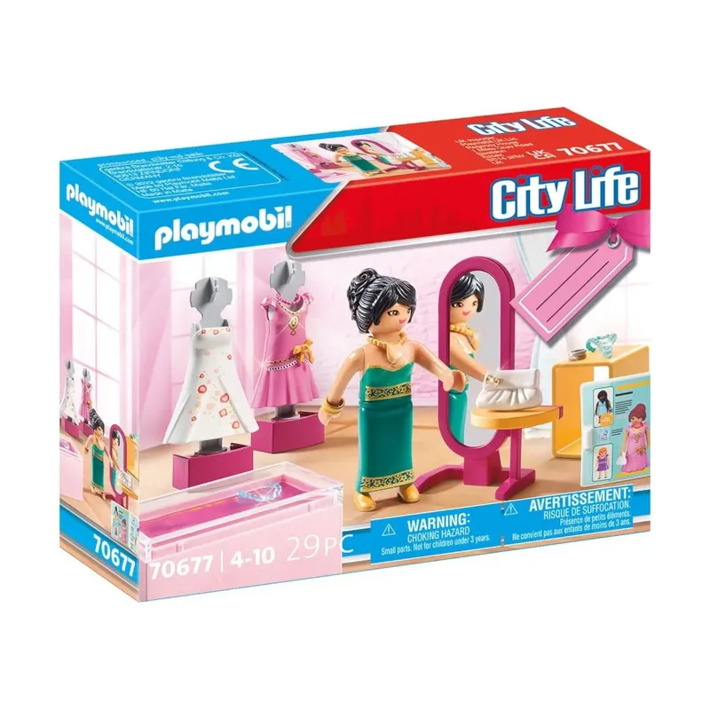 PLAYMOBIL® 70677 City Life Festmodenbotique van Playmobil – productfoto