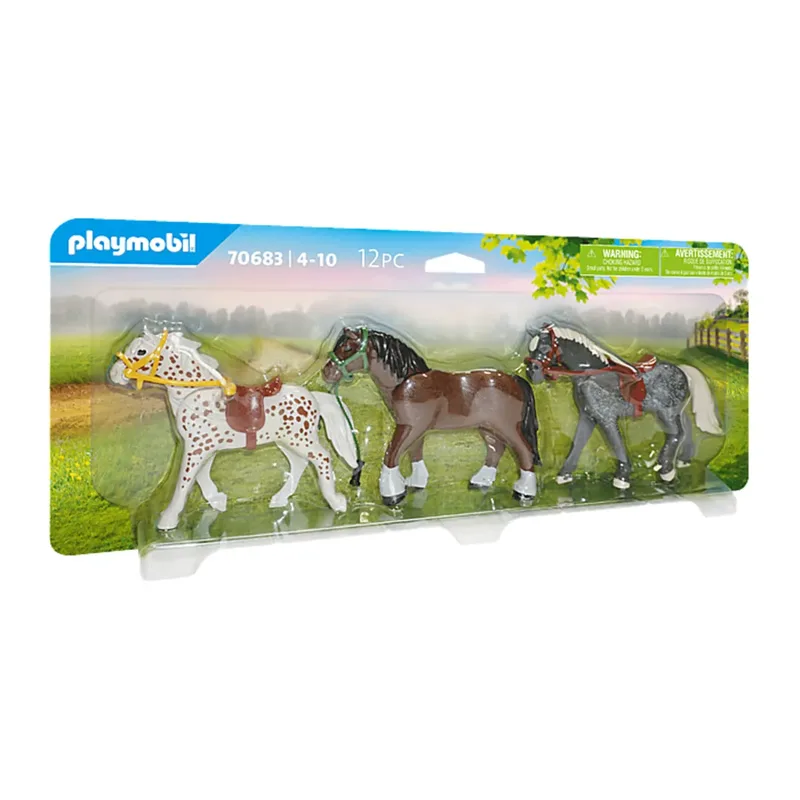 PLAYMOBIL® 70683 Country 3 Pferde by Playmobil – product photo