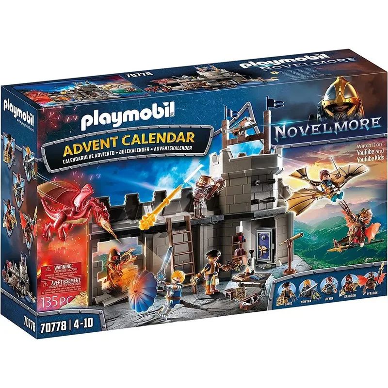 PLAYMOBIL® 70778 Adventskalender Novelmore "Darios Werkstatt" från Playmobil – produktbild