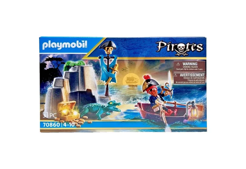 Playmobil® 70860 Piraten Schatzversteck Konstruktions-Spielset från Playmobil – produktbild