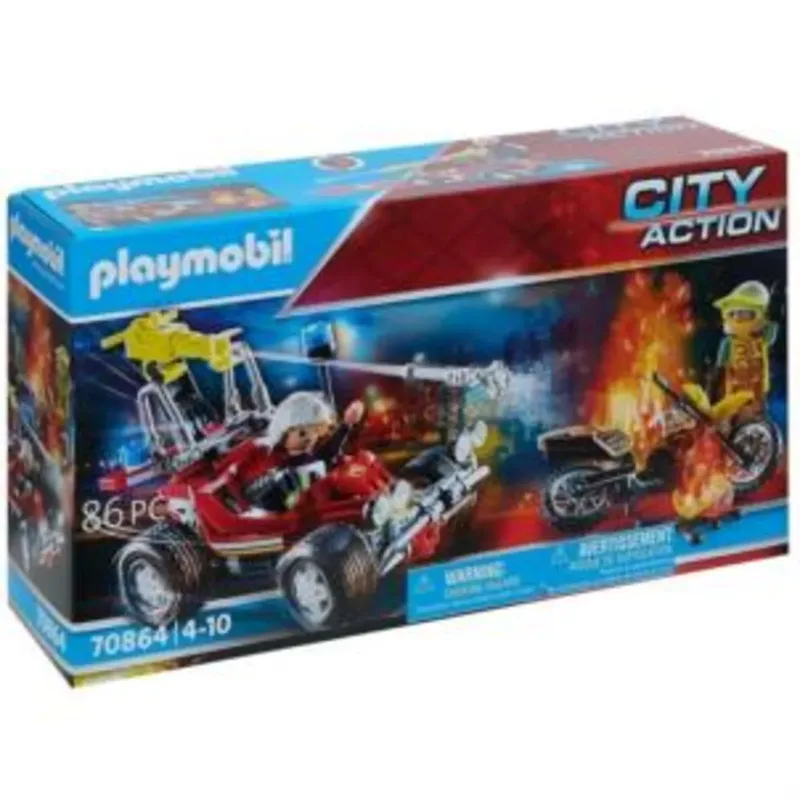 PLAYMOBIL® 70864 City Action Feuerwehreinsatz mit Löschbuggy by Playmobil – product photo
