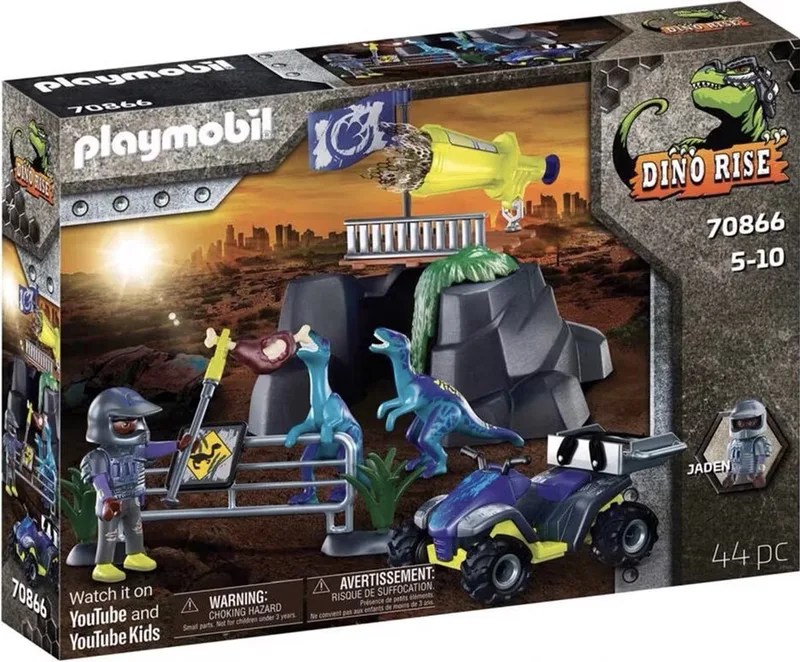 PLAYMOBIL, 70866 Dino Rise avonturen van Jaden speelset met figuren de Playmobil en Veelkleurig – photo du produit